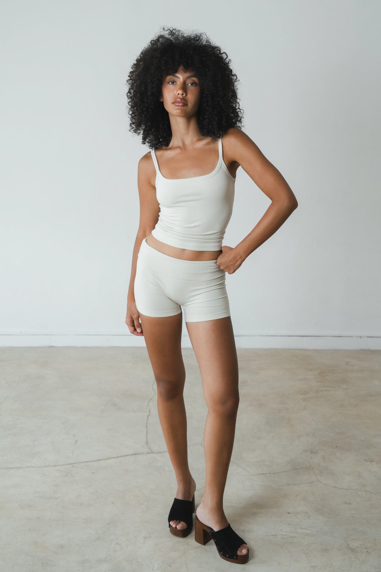 Rib 4" Shorts