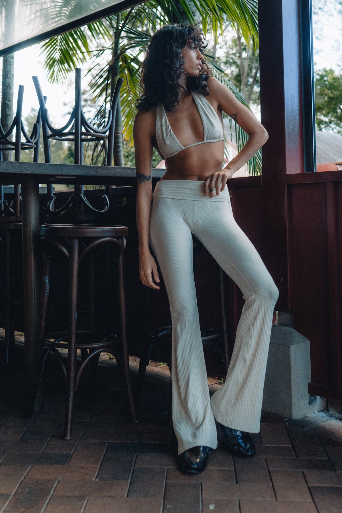 Rib Tie Top
